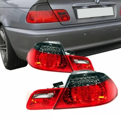 Smoked Led Tail Lights For Bmw E46 Convertible Cabrio 4/2000-2/2007 Model  • $389