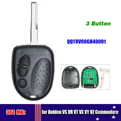 $44.91 • Buy 3 Button Remote Car Key Fob 304MHz For Holden VS VR VT VX VY VZ Commodore