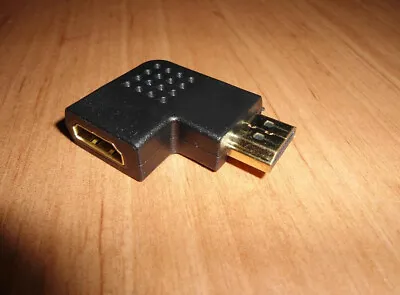 Hdmi Cable Connector Adapter 90 Corner Angle Extender Mini / Micro To Hdmi • $8.77