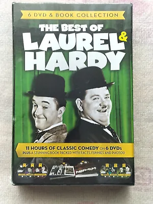 THE BEST OF LAUREL & HARDY DVD - Collector's Edition Inc Book - New Sealed • £3.49