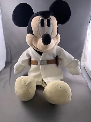Disney Parks Star Wars Weekends Mickey Luke Skywalker Plush 12” • $15.99