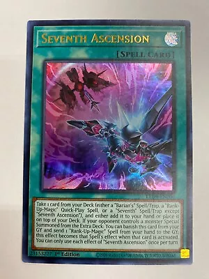 Yugioh Seventh Ascension LED9-EN006 Ultra Rare 1st Edition Near Mint • $1.30