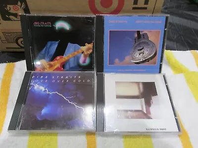 DIRE STRAITS Mark Knopfler CDs Lot Of 4- On Every Street Money For Nothing Ect • $13.98