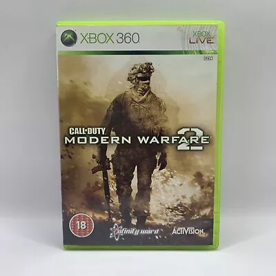 Call Of Duty Modern Warfare 2 MW2 Xbox 360 2009 Shooter Activision MA15+ VGC • $18.95