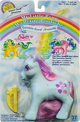 My Little Pony™ Twinkle-Eyed Sweet Stuff Vintage G1 1986 New! MOSC!! • $279