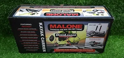 Malone DownLoader Fold-Down Kayak Carrier J Style With Tie-Downs - MPG114MD • $129.95