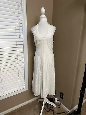 Polo Jeans Company White Eyelet Dress Size 10 • $25