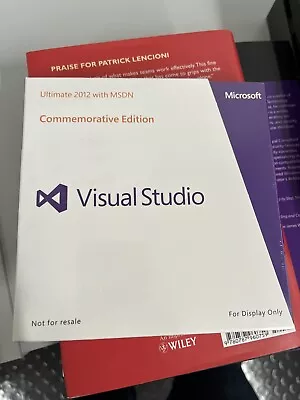 Microsoft Visual Studio 2012 Ultimate With MSDN Commemorative Edition SEALED • $3488