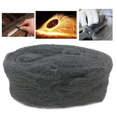 1pc Steel Wire Wool Grade 0000 3.3m For Polishing Cleaning Remover Non Crumble • $4.99