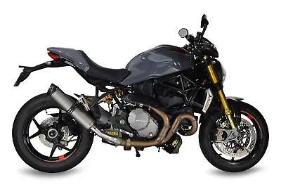 Monster 1200 Exhaust SP Diabolus Titanium Round XL Carbon Outlet 2017 2018 2019 • $505.18