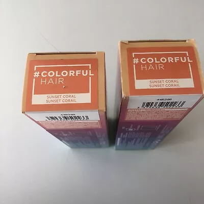 2 LOreal Professional Colorful Hair Semi Permanent Hair Colour 90ml Sunset Coral • £9.99
