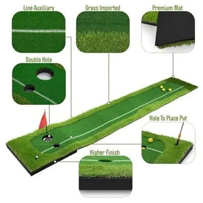 Abco Tech Indoor Mini Golf Putting Green Quick & True™ 1.6' X 9.7' • $59.99