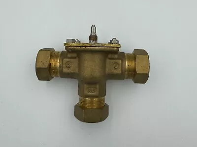 Replacement Honeywell V4073 22mm 3 Port Mid Position Diverter Valve - Body Only • £19.99