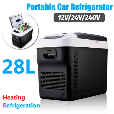 $144.99 • Buy 28L Portable Freezer Fridge Camping Car Boat Caravan Cooler Refrigerator Tool AU