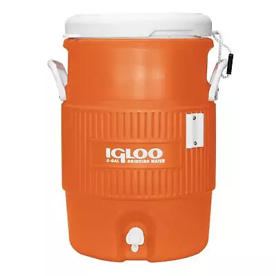 Igloo 5-Gallon Heavy-Duty Beverage Cooler - Orange • $29.47