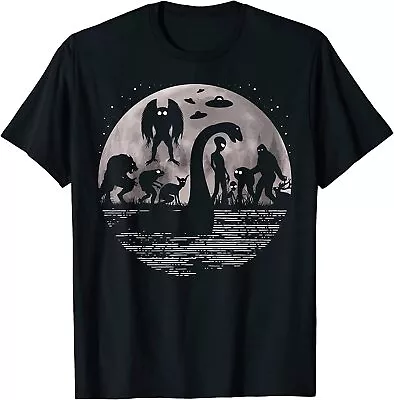 NEW! Bigfoot Loch Ness Monster Mothman Alien Funny Cryptid T-Shirt - MADE IN USA • $22.99