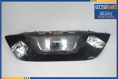  03-09 Mercedes W209 CLK350 CLK500 Rear Trunk Lid License Plate Panel Black OEM • $48.75