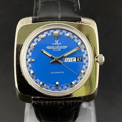 £4.20 • Buy Vintage Jaeger Lecoultre Club Automatic Day Date Men's Wrist Watch