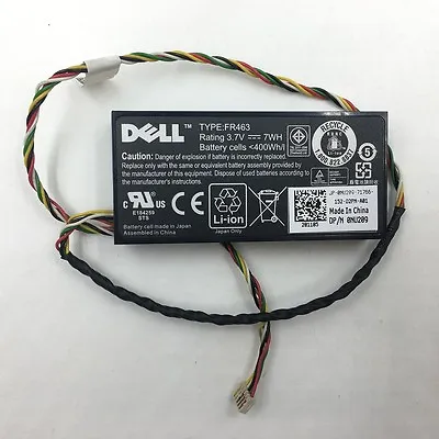 $17.89 • Buy Dell Battery Battery Pack PERC RAID Controller 0nu209 Fr463