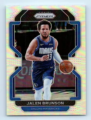 2021-22 Panini Prizm Silver Jalen Brunson Dallas Mavericks #144 • $2.95