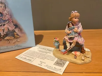 Paintbox Poppets 'Grandma’s Attic' Figurine Limited Edition No 86 Of 4000 • £28