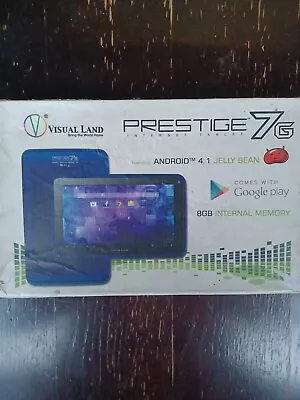 #WE❤️OFFERS! Visual Land Prestige 7g  8GB Wi-Fi 7in - Blue • $55
