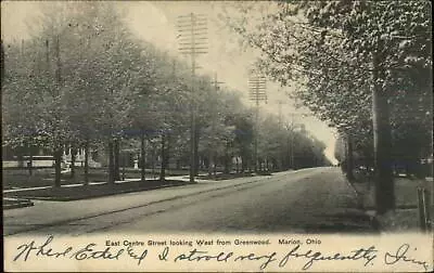 Marion OH East Centre St. 1906 Used Postcard • $6.89