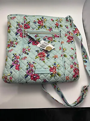 VERA BRADLEY Iconic Hipster NWT Water Bouquet And Matching Wallet • $60