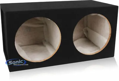 Belva MDFD12 Dual 12  Sealed Car Audio Subwoofer MDF Enclosure / Box • $119.99