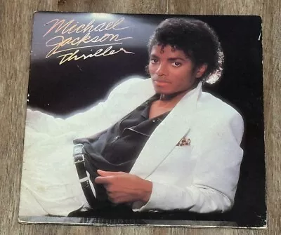Vintage Michael Jackson Thriller 1982 LP Record Vinyl QE-38112 Epic Records • $9.99