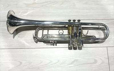 Vincent Bach Stradivarius Trumpet 180ML37 SP Bb Yellow Brass Silver Plated • $1300
