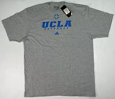 Adidas The Go-To Tee UCLA Bruins Softball Gray T-Shirt Size XL • $10.67