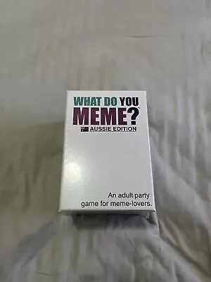 What Do You Meme? Aussie Edition Card Game Brand New Sealed • $30