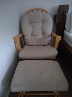 £100 • Buy Maternity Rocking Chair With Footstool