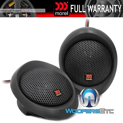 Morel Mt120 Virtus 1.1  80w Rms Soft Silk Dome Speakers Tweeters Car Audio New • $239