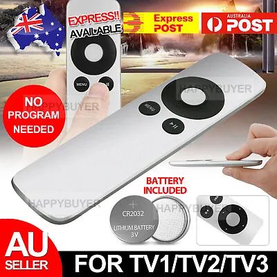 $5.95 • Buy For Apple TV1 TV2 TV3 Universal Replacement Remote Infrared Control Compatible