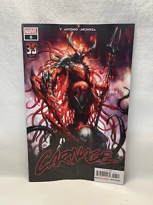 $2.99 • Buy Marvel Carnage #6 (2022) Cvr A By (CA) Kendrick Lim (W) Ram V. (A) Roge Antonio
