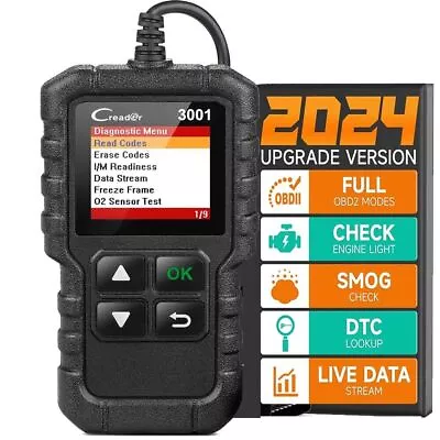 LAUNCH CR3001 OBD2 Scanner Code Reader Car Diagnostic Tool Check Engine Fault • $15.99