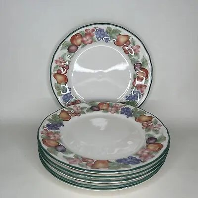 Set Of 6 - MARKET DAY Dinner Plates 10-1/2  Noritake Epoch E801 10.5  • $49.97