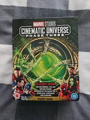 Marvel Studios Cinematic Universe Phase Three 3 Part One 1 Blu-ray Box Set.  • £0.99