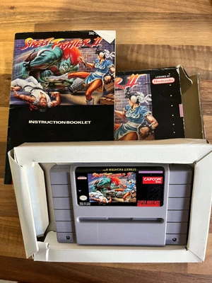 £26.95 • Buy Street Fighter 2 SNES US NTSC Boxed With Manual