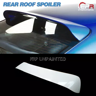 For Nissan Silvia S15 DM-Style FRP Fiber Glass Rear Trunk Roof Spoiler Wing • $360.36