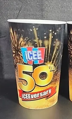Icee 50th Iceeversary Anniversary Reusable 3d Lenticular Cup 7 Eleven 32 Oz Rare • $17.99