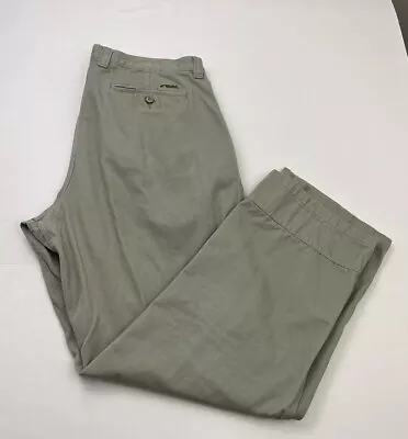 Mountain Khakis Teton Twill Green Pants Hiking Outdoor Mens 38x32 (Actual 38x32) • $18.99