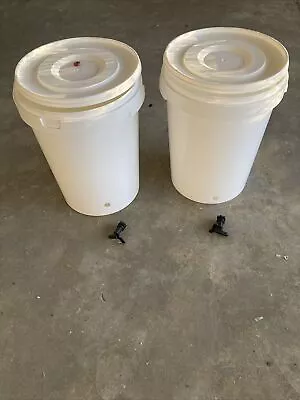 Fermenting Buckets Large Capacity X 2 • £100