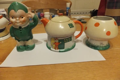 £299.99 • Buy Shelley-mabel Lucy Attwell-boo Boo Tea Set-3 Items-no Damage