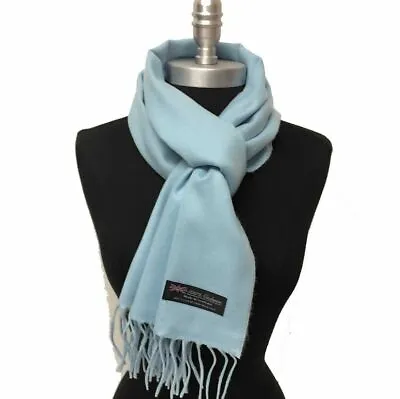 Winter Warm Premium Cashmere Scarf Solid Plaid Wool SCOTLAND For Men Women New • $19.85