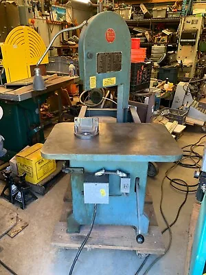 Roll-In All-Purpose Vertical Bandsaw - 9' Blade 3/4HP Motor 240VAC 3 Phase • $2500