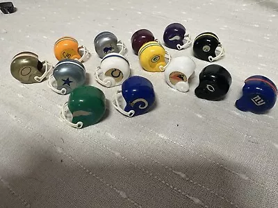 Vintage GUMBALL MINI FOOTBALL HELMETS Lot Of 15 • $30