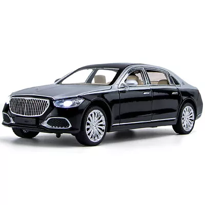 1/24 Alloy Metal Car Model Sound & Light Gift Toy Collection For Maybach S680 G • $57.30